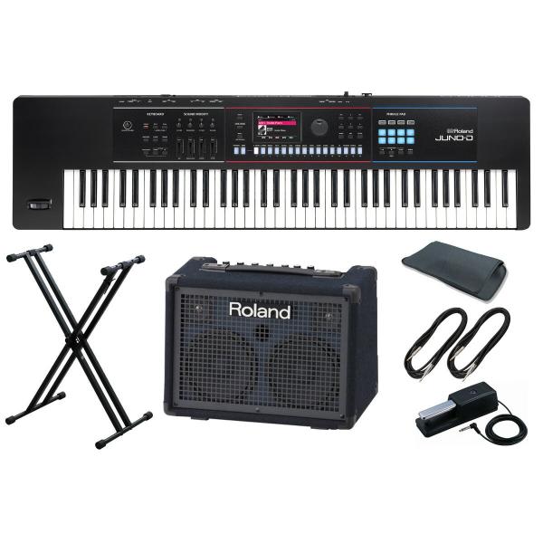 Roland / JUNO-D7 キーボードアンプ＆キーボードスタンド セット(渋谷店)