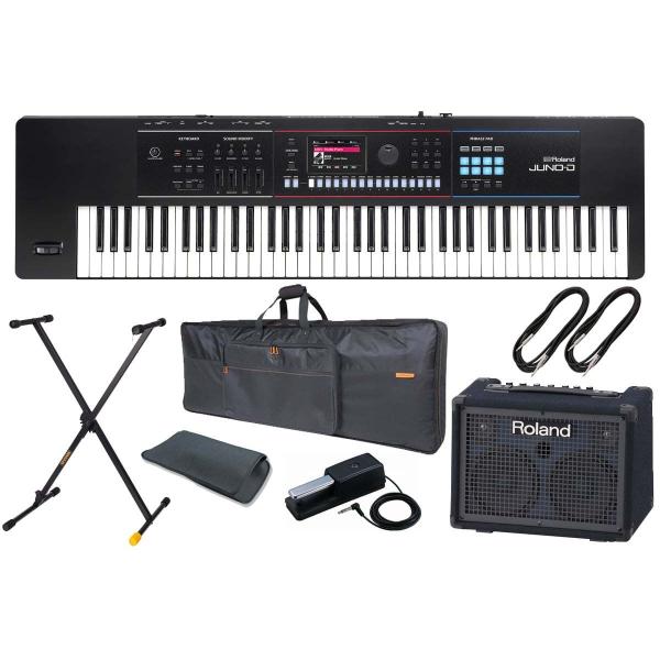 Roland / JUNO-D7 キーボードアンプ＆純正キャリングバッグ＆HERCULESキーボードスタンドセット(渋谷店)