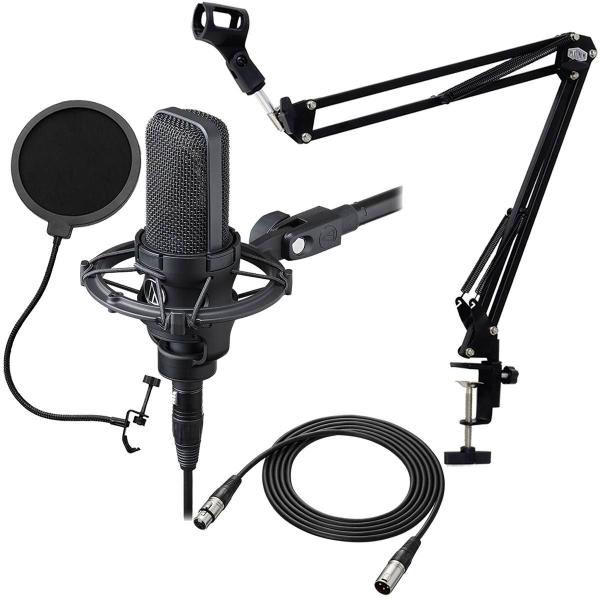 audio-technica / AT4040 ハイコスパセット(純正ケーブル＆ポップブロッカー＆アームスタンド)(渋谷店)