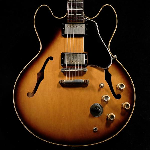 Полуакустическая гитара Gibson ES-345, санберст, б/у