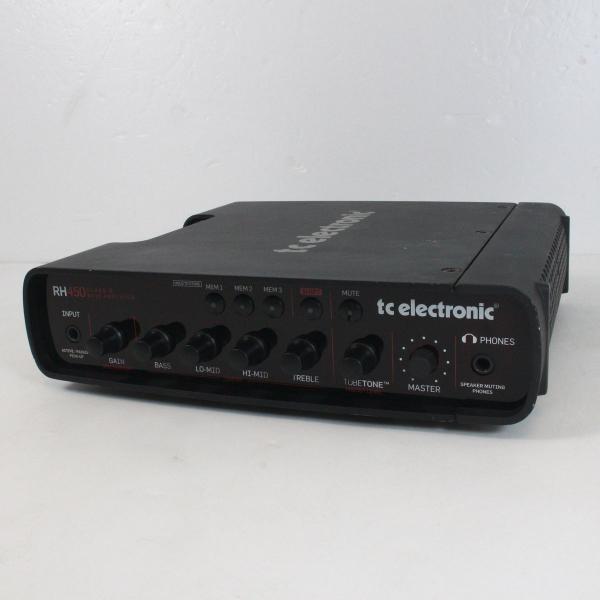 tc electronic RH450 アンプ フットスイッチ付き レビュー】TC ELECTRONIC RH450 名門が手掛ける軽量Dクラスアンプ