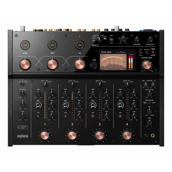 AlphaTheta / euphonia プロフェッショナル4chロータリーミキサー(予約注文/3月23日発売予定)(渋谷店)