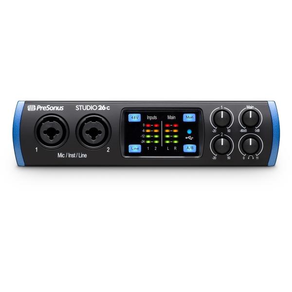 PreSonus プレソナス / Studio 26c USB Type-C オーディオ/MIDI