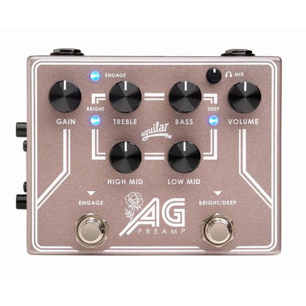AG Preamp / DI Pedal Breast Cancer Awareness Edition