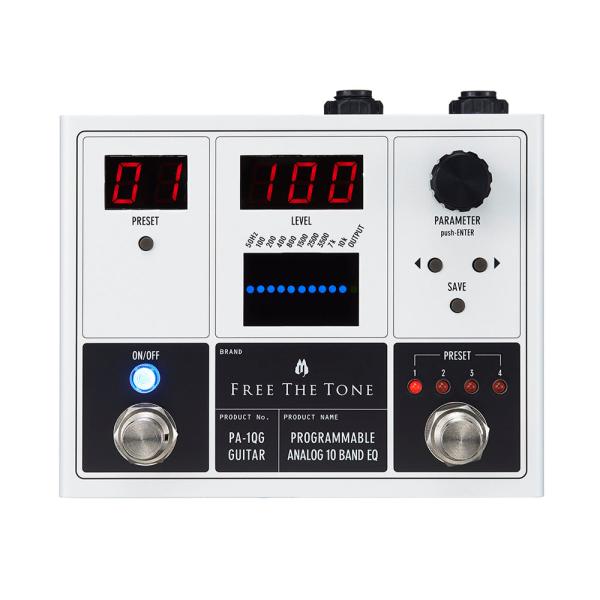 PA-1QG PROGRAMMABLE ANALOG 10 BAND EQ
