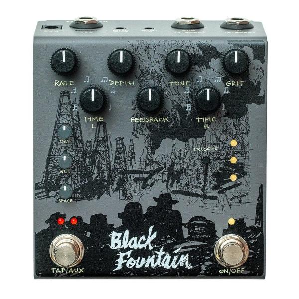 Black Fountain Stereo Slate