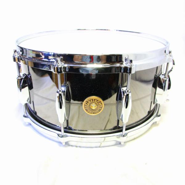 G4164SS USA Snare Drums Solid Steel 14 × 6.5