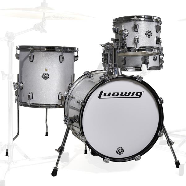 Breakbeats 4-piece Shell Kit White Sparkle LC179X028