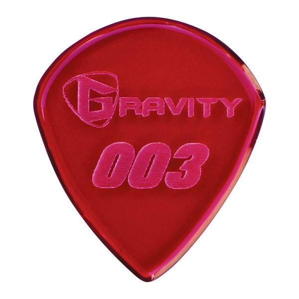 Gravity Guitar Picks / G003P 003 Standard(Mini)[1.5mm, Red]ギター