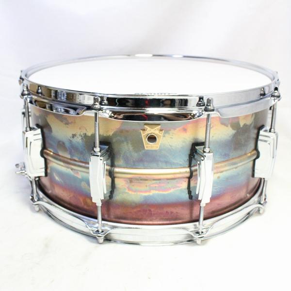 LB552R Bronze Phonic Snare Drum 14x6.5 Raw Bronze