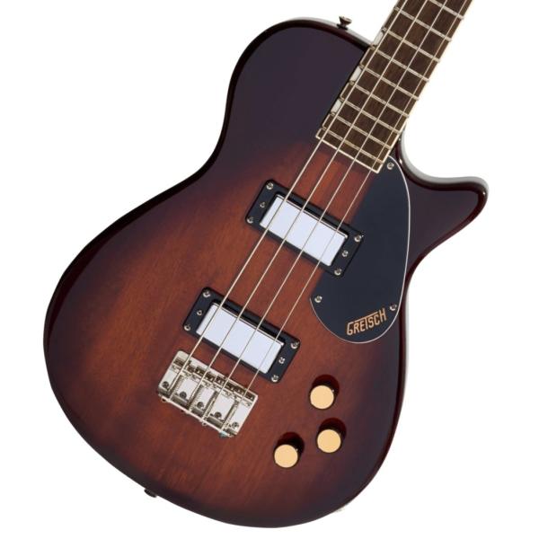 Streamliner Jet Club Bass Single-Cut, Laurel Fingerboard, Havana Burst