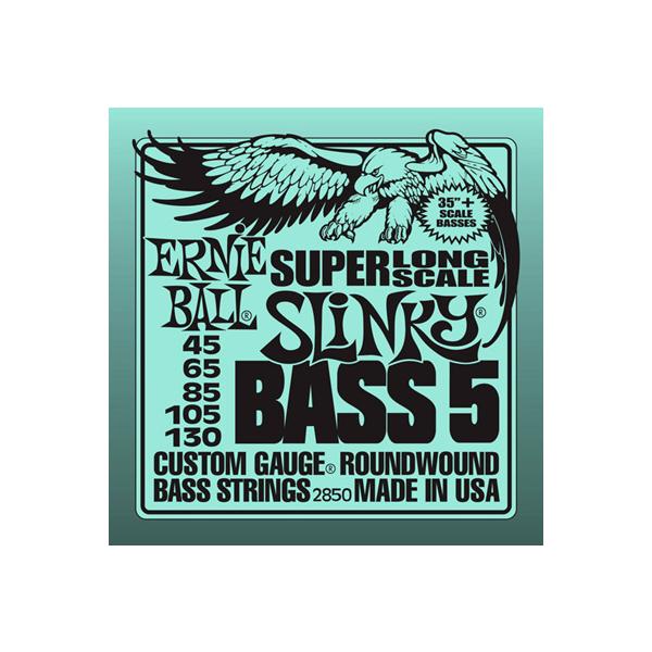 ERNiE BALL / #2850 SUPER LONG SCALE SLiNKY BASS 5 45-130 Super Lone Scale 5-Strings x[X(񂹏i)(rܓX)