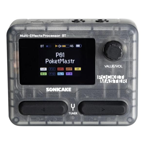 SONICAKE PocketMaster ほぼ未使用 Sonicake / Pocket Master TBK スケルトンブラック ポケットマスター