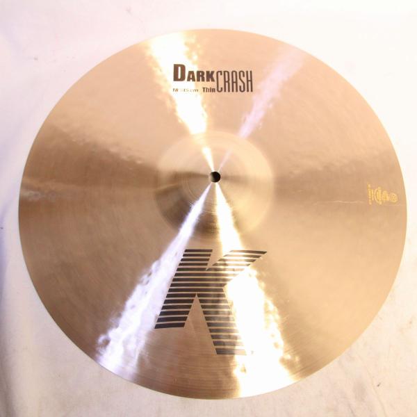 ZILDJIAN / K.Zildjian DARK CRASH THIN 18インチ 1272g Kジルジャン クラッシュシンバル (池袋店)
