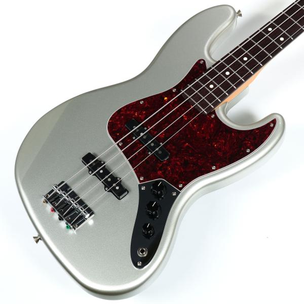 FSR Collection Hybrid II Jazz Bass Rosewood Fingerboard Inca Silver
