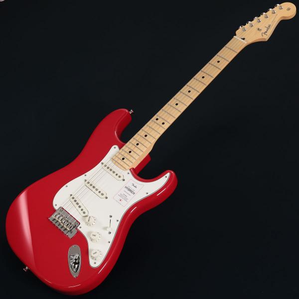 Made in Japan Hybrid II Stratocaster Maple Fingerboard Modena Red