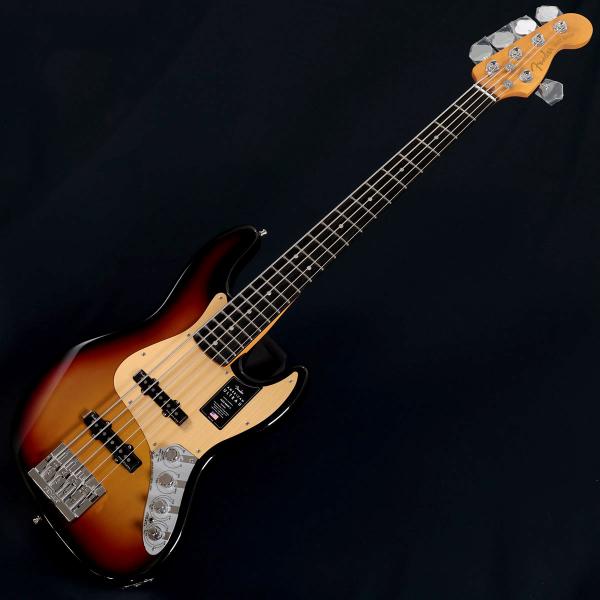 American Ultra II Jazz Bass V Ebony Ultraburst