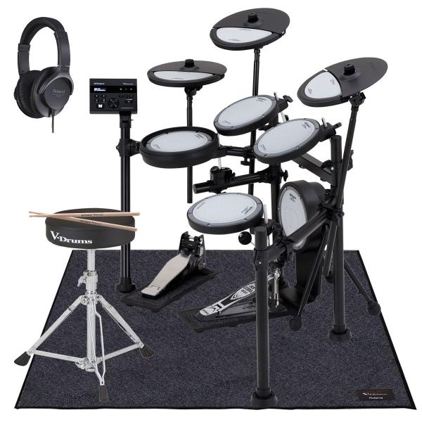 （決まりました）Roland ドラムマット ローランド（Roland） Roland / VQD106 TAMAキックペダルと純正イスを