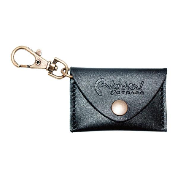 他サイト： Righton! STRAPS / PICK POUCH LEATHER BLACKの商品画像