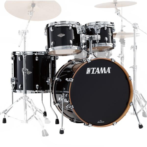 Starclassic Performer 4pc Drum Kit - Piano Black (MBS42S-PBK)