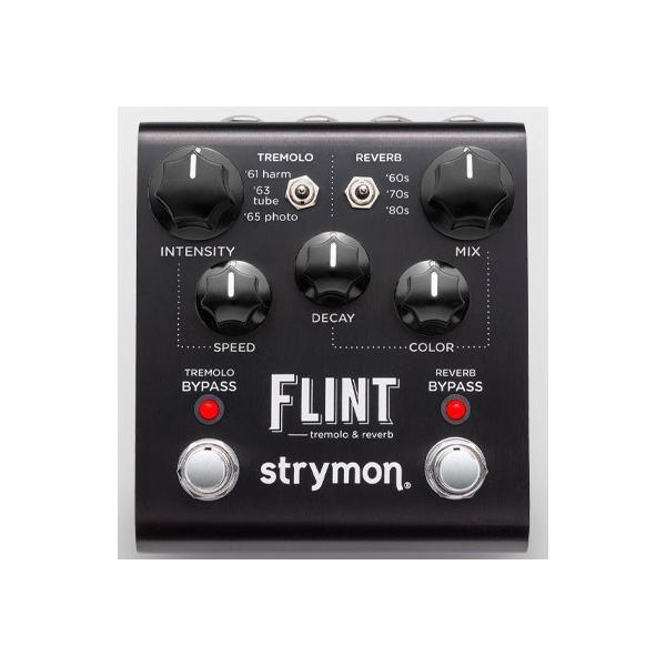 Flint Tremolo & Reverb Black Knob Edition