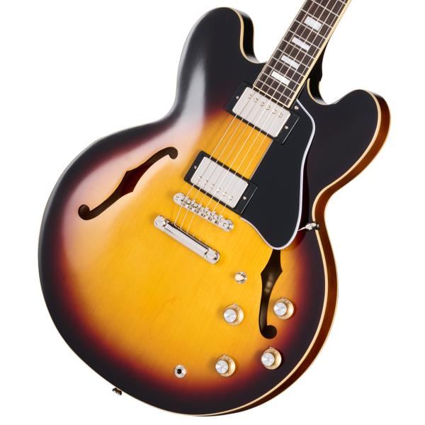(特典付き)Epiphone / Inspired by Gibson Custom 1962 ES-335 Reissue Vintage Burst エピフォン(池袋店)
