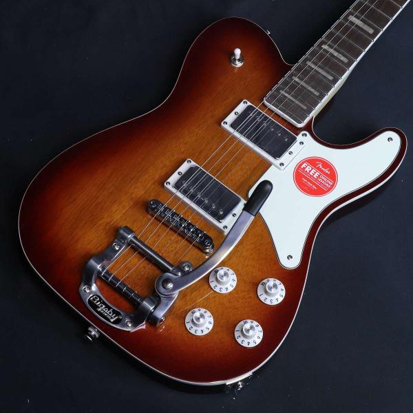 Squier by Fender / Paranormal Troublemaker Telecaster Deluxe Bigsby Laurel FB Honey Sunburst (横浜店)(S/N:ISSG26001872)(3.53kg)