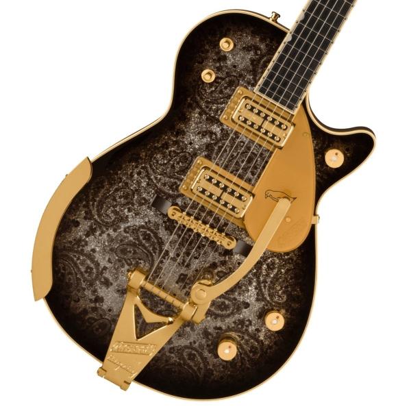 G6134TG LTD Paisley Penguin with String-Thru Bigsby Ebony Fingerboard Black Paisley