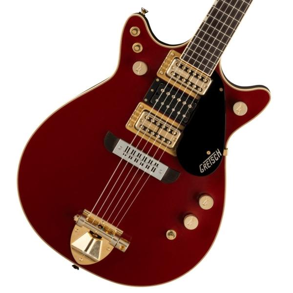 G6131-MY-RB Limited Edition Malcolm Young Signature Jet Ebony Fingerboard Vintage Firebird Red