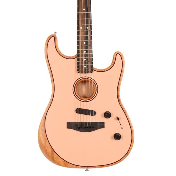 FSR American Acoustasonic Stratocaster Shell Pink
