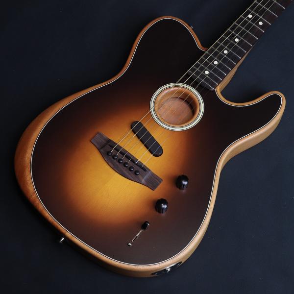 Электроакустика Fender Acoustasonic Tele, теневой санберст
