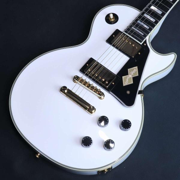 《特典付き》Epiphone / Inspired by Gibson Custom Les Paul Custom Alpine White (横浜店)(S/N:25061522304)(3.93kg)(店頭未展示品)
