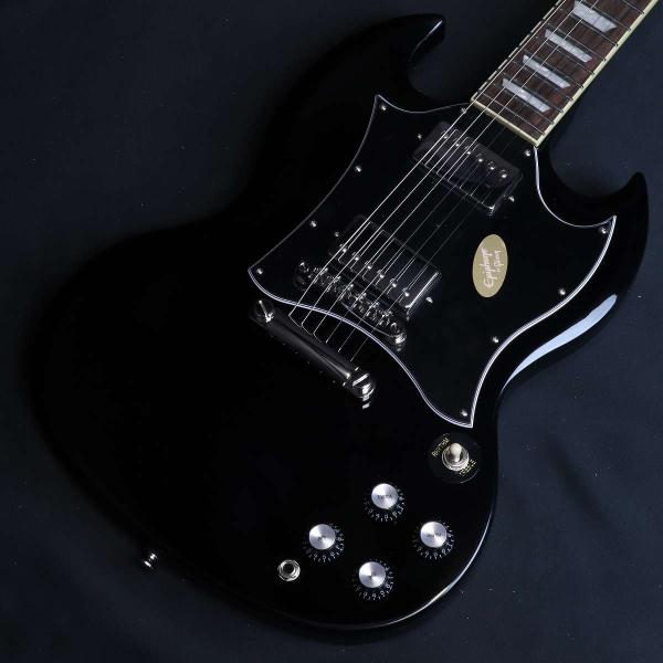 《特典付き》Epiphone / Inspired by Gibson SG Standard Ebony (横浜店)(S/N:26031521925)(3.22kg)