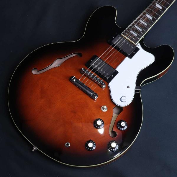 《特典付き》Epiphone / Bonehead Riviera Dark Tobacco Sunburst ボーンヘッド ポール アーサーズ (横浜店)(S/N:26011511203)(4.17kg)(店頭未展示品)