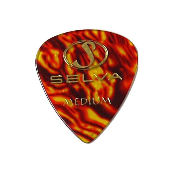 SELVA / Rubber Grip Pick Tear Drop Medium （ラバー滑り止め付） Shell (横浜店)