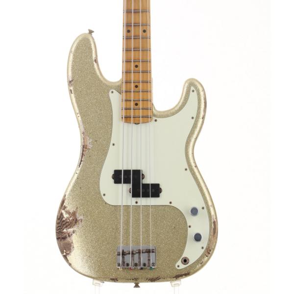 ベース J Fender Bass Heavy Relic Champagne Gold J Fender Bass Heavy Relic Champagne Gold