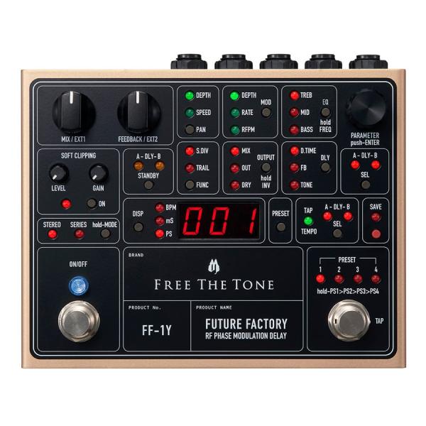Free The Tone / FF-1Y FUTURE FACTORY RF PHASE MODULATION DELAY フリーザトーン ディレイ (横浜店)