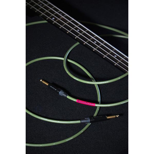 他サイト： KAMINARI (神鳴) / Electric Bass Cable 2 K-BC2-3LS 3m LS 鶯 -UGUISU- ケーブル カミナリ (横浜店)の商品画像
