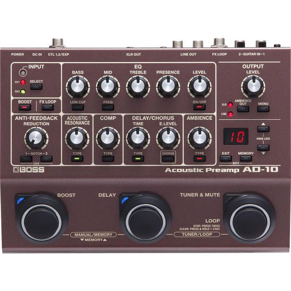 BOSS / AD-10 Acoustic Preamp アコースティック楽器用 ボス