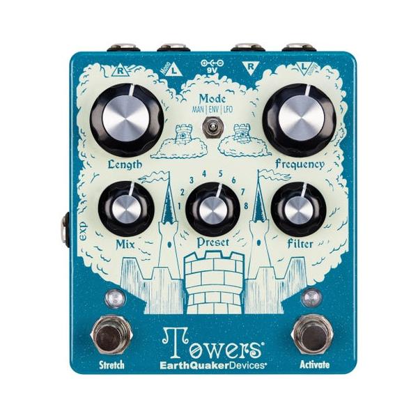 EarthQuaker Devices / TOWERS  タワーズ ステレイフィルターリバーブ タワーズ アースクエイカーデバイセス(名古屋栄店)