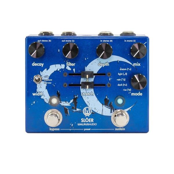 Walrus Audio / Sloer Stereo Ambient Reverb Blue ステレオ・マルチ・テキスチャー・リバーブ(名古屋栄店)
