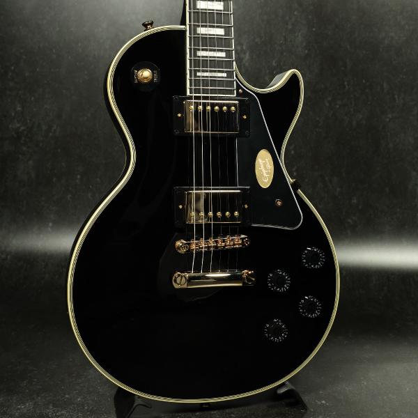 Epiphone / Inspired by Gibson Les Paul Custom Ebony (アウトレット特価) (S/N 25041527157)(名古屋栄店)