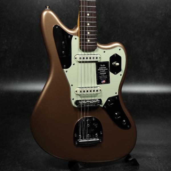 Fender / American Professional Classic Jaguar Rosewood Faded Firemist Gold (新品特価) (S/N US25083470)(名古屋栄店)