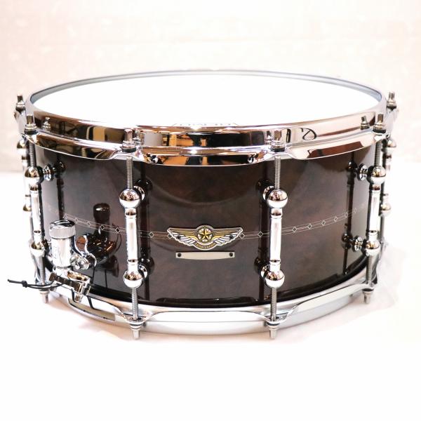 STAR Reserve Snare Drum #3 Bubinga/Walnut 14"x6.5" TBWS1465S-GCW