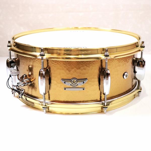 TBRS1455H STAR Reserve Snare Drum #6 Hand Hammered Brass 14 x 5.5