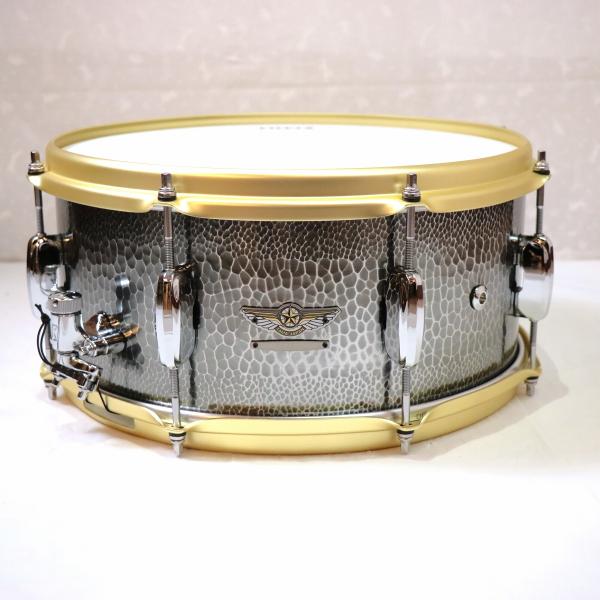STAR Reserve Snare Drum #7 Hand Hammered Aluminum TAS1465H