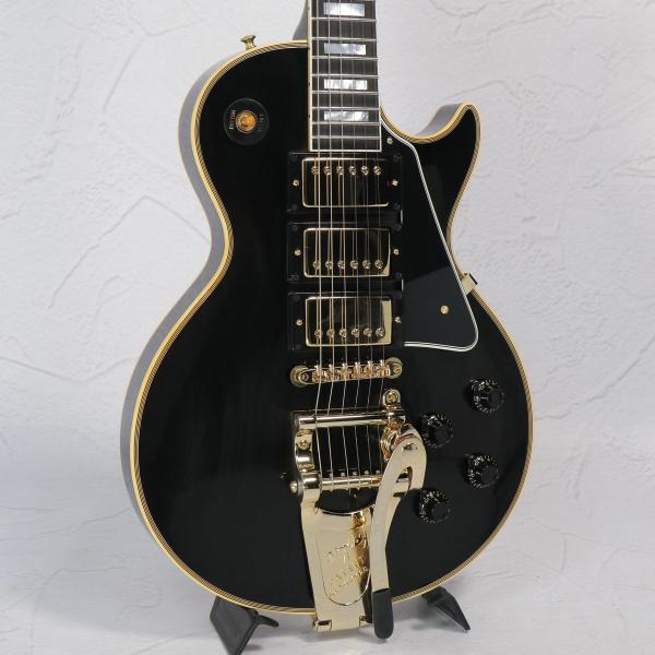 Gibson Custom / Historic Collection 1957 Les Paul Custom Reissue 3 Pickup w/Bigsby VOS Ebony (S/N 751577)(アウトレット特価)(名古屋栄店)