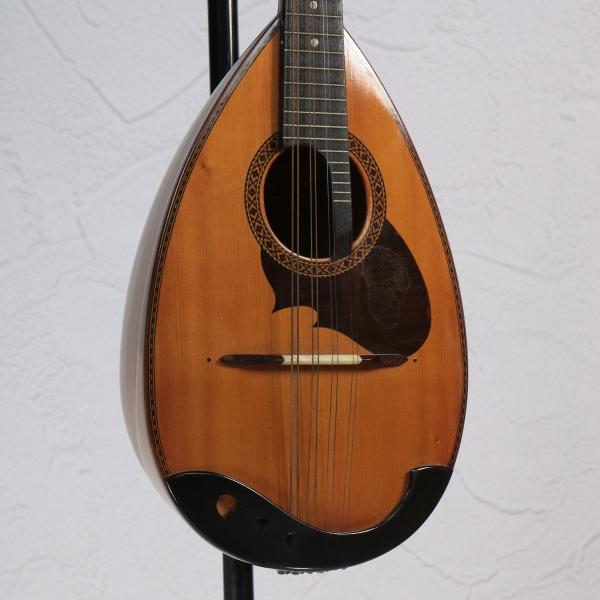 国産のマンドリン！※画像に映っている商品が付属品含め全てとなります。※出荷前の最終チェック時に問題があった場合は別途ご案内致します。※トラスロッド・フレット残り・弦高などは弊社リペアセンターにてセットアップ・調整時でのセッティング数値でござ...