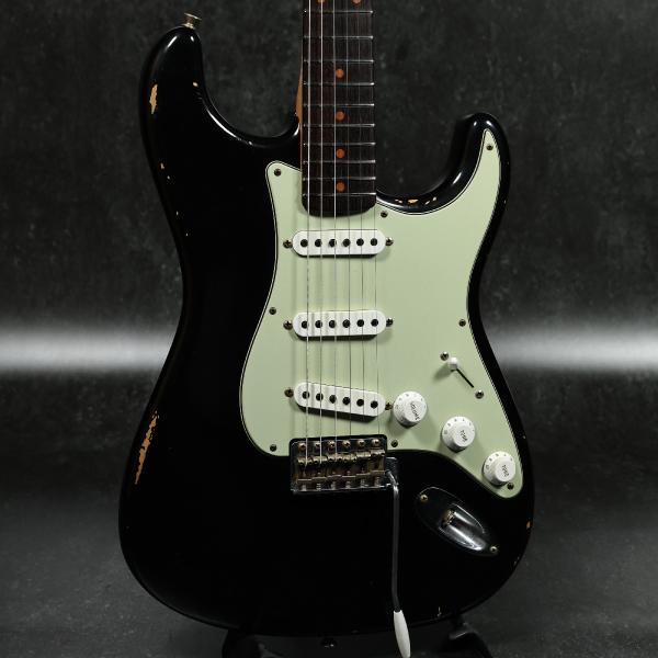 (中古)Fender Custom Shop / MBS 1959 Stratocaster Journeyman Relic Black Paul Waller 2021 (名古屋栄店)