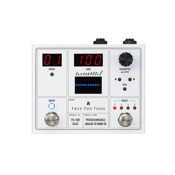 FREE THE TONE / PA-1QB PROGRAMMABLE ANALOG 10 BAND EQ ベース用 イコライザー(名古屋栄店)